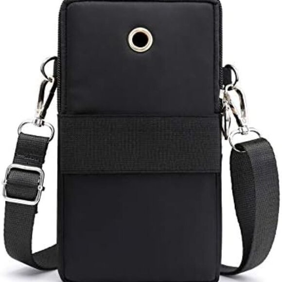 Women Mini Crossbody Wallet Phone Bag Waterproof Pouch Fits Large Phones - Picture 3 of 7